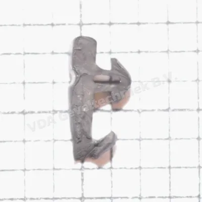 VDA middendichting rubber 42 (prijs per meter, minimale afname 10 meter) uitlopend artikel