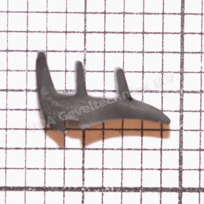 Sapa/Complastex insteekrubber 65 71R50610-SE-22/06 (prijs per meter, minimale afname 10 meter)