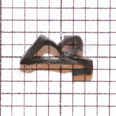 VDA glasdichting rubber 82 (prijs per meter, minimale afname 10 meter)