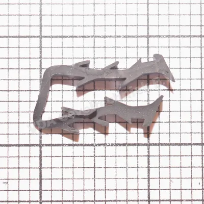VDA dichting rubber 345 t.b.v. rooster/glas (prijs per meter, minimale afname 10 meter)