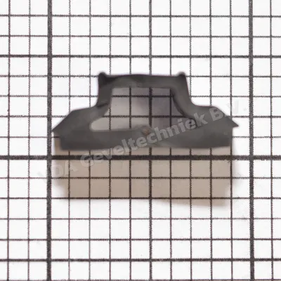 Reynaers middendichting rubber 080.9412.04 (Afdichting) (prijs per meter, minimale afname 10 meter)