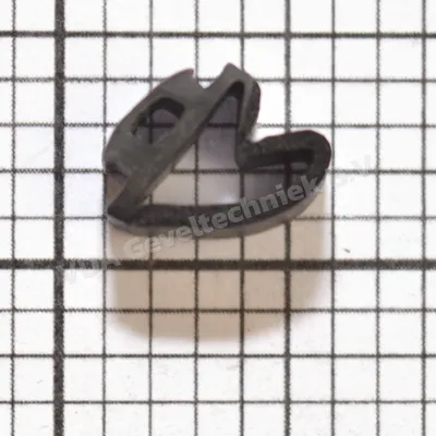 Reynaers akoestische dichting rubber 080.9078.04 (prijs per meter, minimale afname 10 meter)