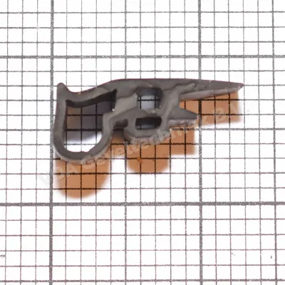Alcoa Kawneer profiel afdichting rubber 5000480 (prijs per meter, minimale afname 10 meter)