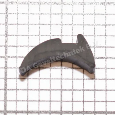 Alcoa Kawneer insteekrubber 230255 (prijs per meter, minimale afname 10 meter)