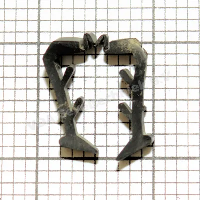 VDA glasdichting rubber 771 t.b.v. rooster op het glas (prijs per meter, minimale afname 10 meter)