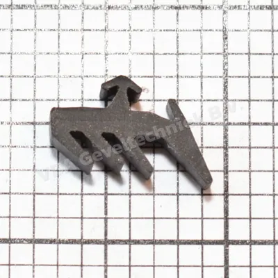 GFA ADTP-178 glasdichting zwart (prijs per meter, minimale afname 10 meter)
