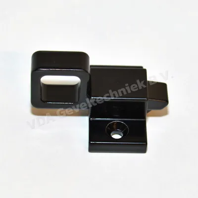 Knipslot/raamknip 703 RAL9005 zwart (blokje)