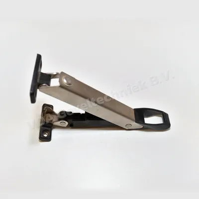 Axa raamuitzetter zwart/rvs 150mm vlakke