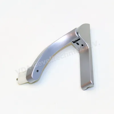 Jansen Aluminium paniek duwstang schild links/rechts. (uitlopend artikel)