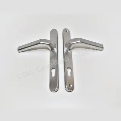 May paar deurkrukken BI/BU aluminium PC92 EV1