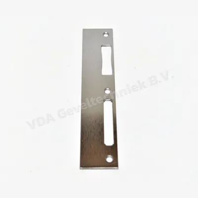 Fuhr Dag-en nacht sluitplaat RVS vlak. 44x224mm. RNFF 54882T