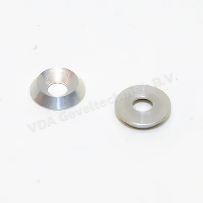 Sanoco Aluminium revet met conisch gat 6 mm 18 mm rond