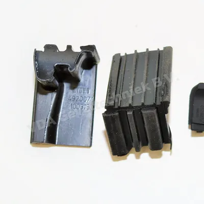 Wicona eindstuk set zwart rubber Hoekstukjes W3