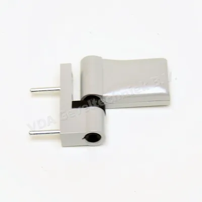 Dr. Hahn 2 delig scharnier KT-SV opdek 15-20mm Ral 9465 zilver K30790001-K5