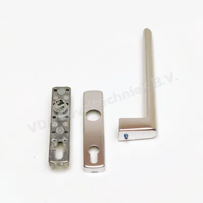 Siegenia HS greep schuifpui Zilver/EV1 HS300 PZ69 PMHB0050