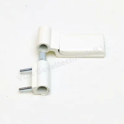 Dr Hahn 2-delig scharnier KT-B Fix Gea/ Veka/ Rehau-SKG Ral 9010 WIT 100Kg. K604E0F06