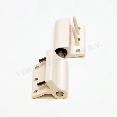 Haps scharnier 2-delig 01 3099-00-39 Links RAL9001. K-Vision