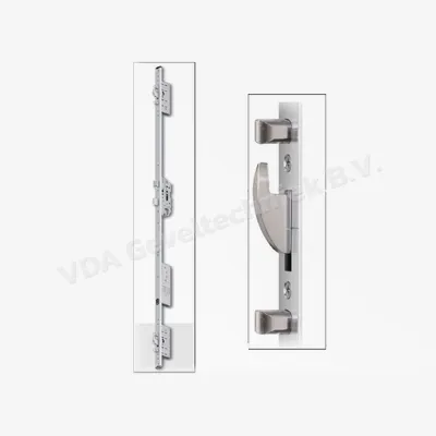 Fuhr meerpuntssluiting 855 45/ 92/F16/2170/ type 11 2x haak/4 x pen sleutelbediend.