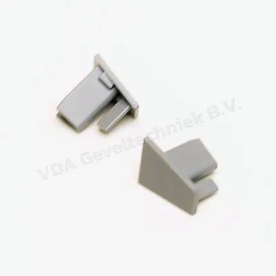 Schuco eindkapjes t.b.v. waterslag RAL7001 207808