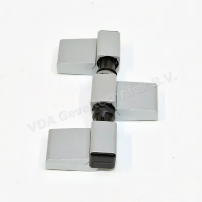 Hueck 3-delig scharnier Zilver/EV1 20/85 art.994.02.0001