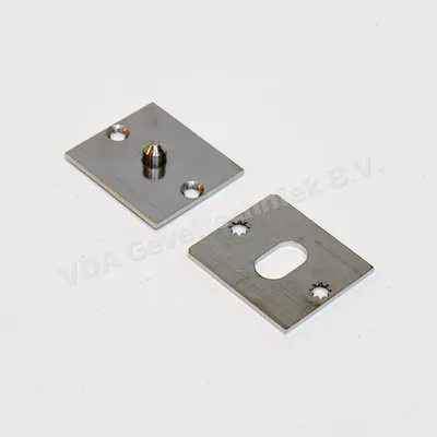Forster 2-delige sluitplaat RVS 2-927013