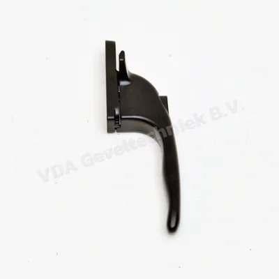Cockspur A209 Raamgreep / kruk zonder pen Mat zwart 9mm rechts Yale sleutel (klink) (hendel)