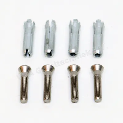 Savio SET ANKERSCHROEF met bus Kit MECHANICA 4 x 2 delig 40 MM VERZINKT 1145.740