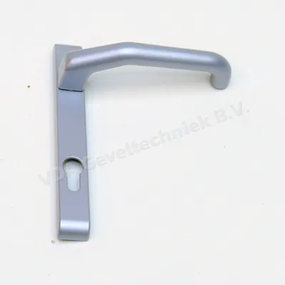 Sobinco deurkruk/deurgreep EV1/zilver buitenzijde PC 92 826L
