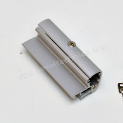 Sobinco knijpsluiting 668D-2 L=120mm afsluitbaar EV1/Zilver