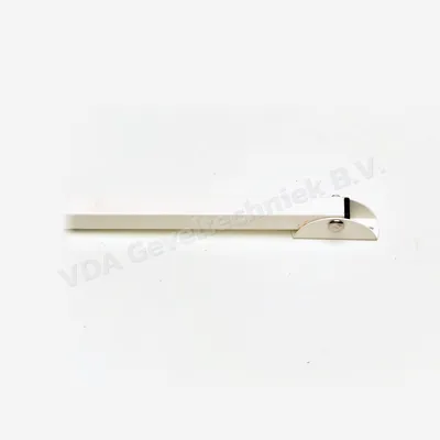 SecuBar schuifpuibeveiliger afsluitbaar met bevestigingsmat. 890-1280 Ral 9010 SKG**