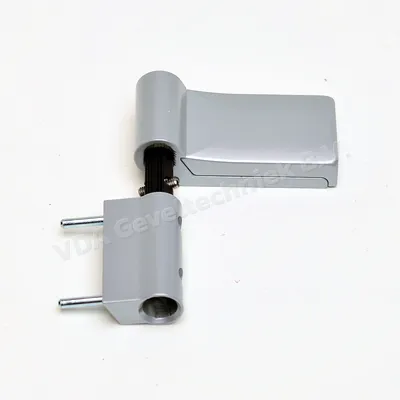 Dr Hahn 2-delig scharnier KT-B 6R Fix Silber 003 Deceuninck DIN Links
