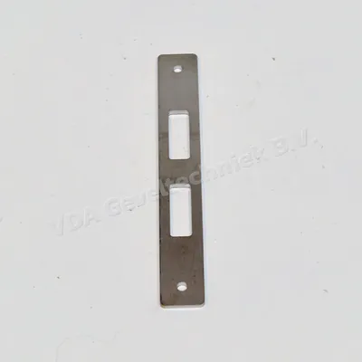 VDA Dag en nacht sluitplaat 180 x 25 x 3 mm RVS vlak