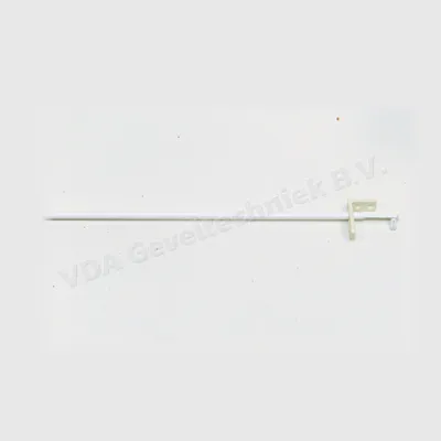Duco bedieningsstok 750 mm met stangclip 1270 wit