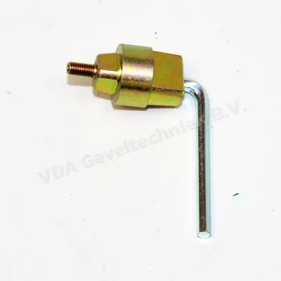 Roca verlengde steekas spindel tbv Vloerveer 13 mm middendeel totaal 36.5 mm incl schroef en inbussleutel