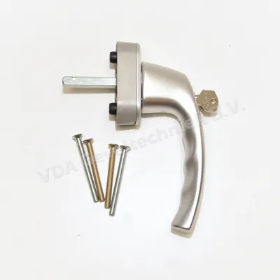 Hoppe DK-raamkruk Atlanta EV1 incl. M5x45/50 schroeven stift 7x32-42mm, afsluitbaar