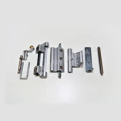 Notter alu basisset AL2000 DK/KVD scharnier onder en boven 10-263.415.06