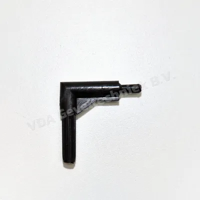 Duco bocht 1223 30mm zwart