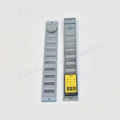 Gavo Ventilatierooster 40x300 aluminium met regelstand