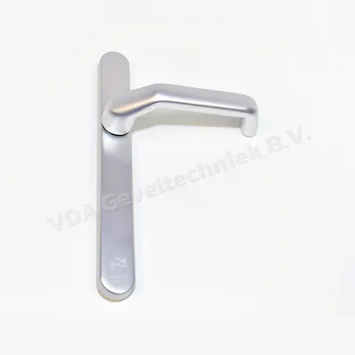 Ami deurkruk langschild Buiten 380 Rota 257/32/8 alu zilver blind 599956