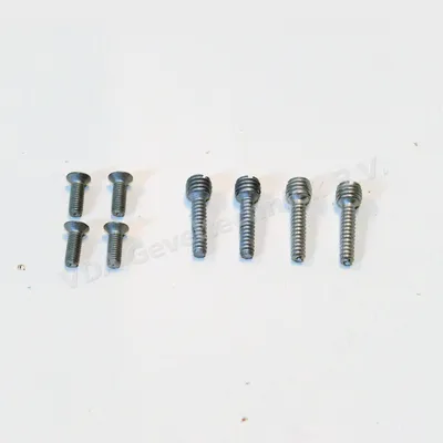 Dr. Hahn stappenschroef + schroef M6x18 K450A0006 2 x 4st. per zakje