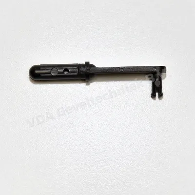 Duco stangclip 1272 36mm zwart