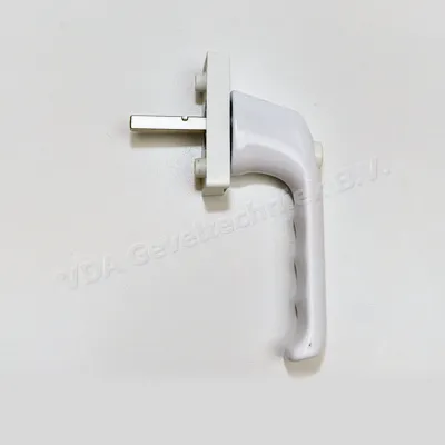 Hoppe raamgreep/raamkruk afsluitbaar knop wit
stift