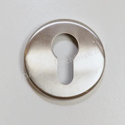 Aluminium rozet rond t.b.v. cilinder