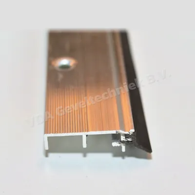 Tocht profiel aluminium 49mm breed