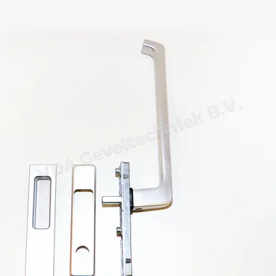 GU HS Dirigent greep enkel met kom hefschuifpui Zilver/EV1 K-13266-00-0-1