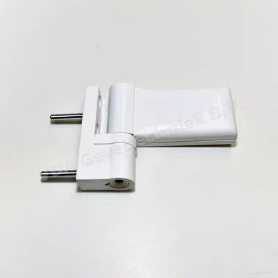 Dr. Hahn 2-delig scharnier KT-EV RAL9016 Wit. Opdek 15-20mm.