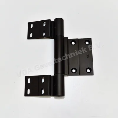 Hueck scharnier alu bruin H61-07-23250L