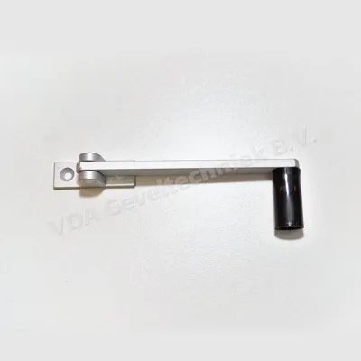 DX Raamuitzetter aluminium raamvalschaar 102 mm zilver/zwarte