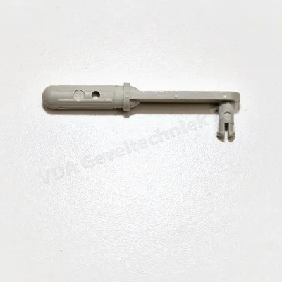 Duco stangclip 1271 36mm grijs