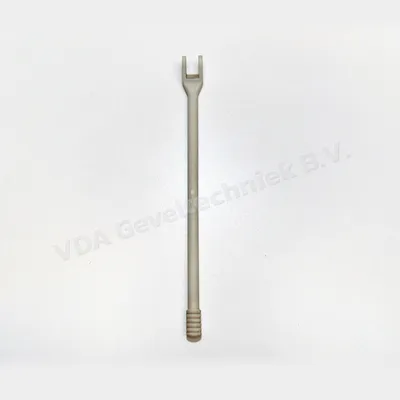 Duco/Buva stang 200mm grijs